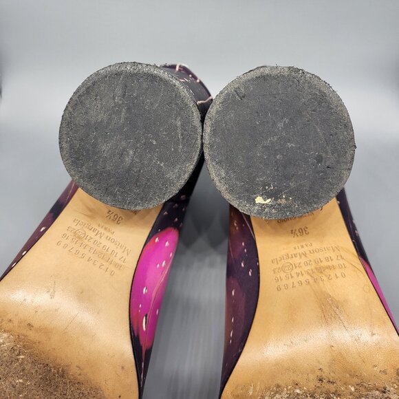 Maison Margiela Raindrops Leather Ankle Boot - Picture 12 of 17